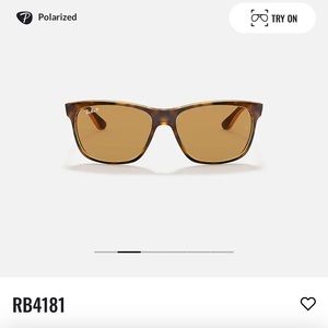 EUC worn a few times Rayban Polarized 4181